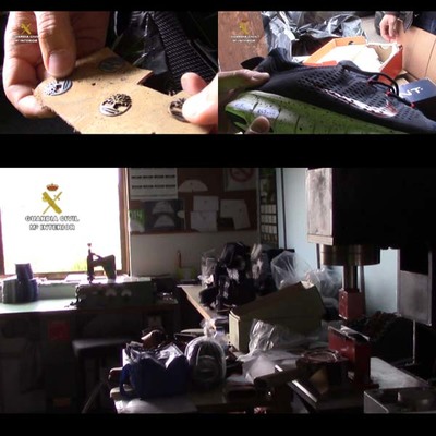 LA GUARDIA CIVIL DESMANTELA UN GRUPO DEDICADO A LA VENTA DE ROPA Y CALZADO FALSIFICADO PROCEDENTE DE PORTUGAL