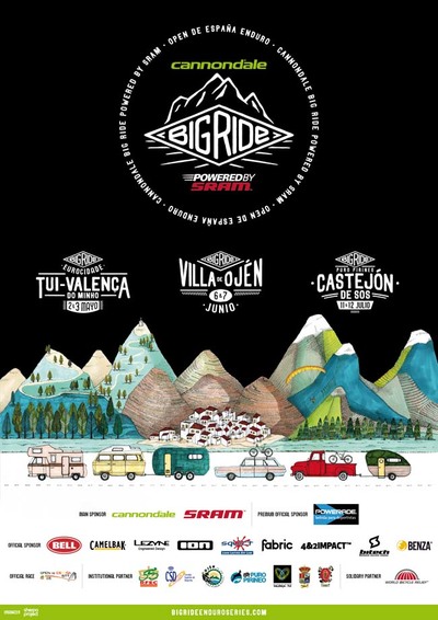 BIG RIDE?OPEN DE ESPANHA DE ENDURO BTT EM VALENA