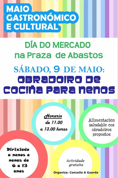 O CONCELLO DE A GUARDA ORGANIZA OBRADOIROS DE COCIA DENTRO DAS ACTIVIDADES DO MAIO GASTRONMICO E CULTURAL