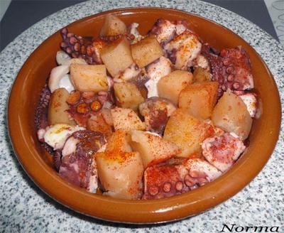 RECETA: PULPO A LA GALLEGA EN OLLA EXPRESS