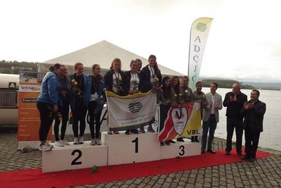 ADCJC LOGROU 7 PRMIOS NO PDIO DA 10 REGATA INTERNACIONAL -PONTE DA AMIZADE-