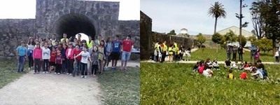 A GUARDA ACOLLEU A BSQUEDA DO TESOURO SOLIDARIA