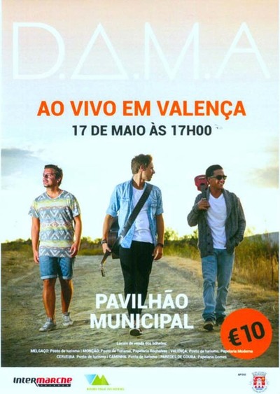 DAMA, A BANDA SENSAO DA MSICA PORTUGUESA, EM VALENA 