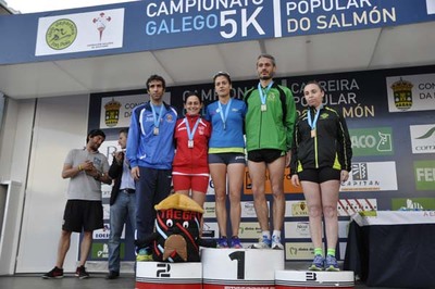 2 POSTO DA ROSALEIRA LUISA FERNNDEZ DE ATLETISMO TREGA NA ESTRADA