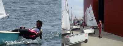 EL CLUB ALAGUA, ACUDI� CON ALUMNOS DE LA PROMOCI�N  2014-2015 DE LA ESCUELA DE VELA ESTE FIN DE SEMANA A UNA REGATA EN VIANA DO CASTELO