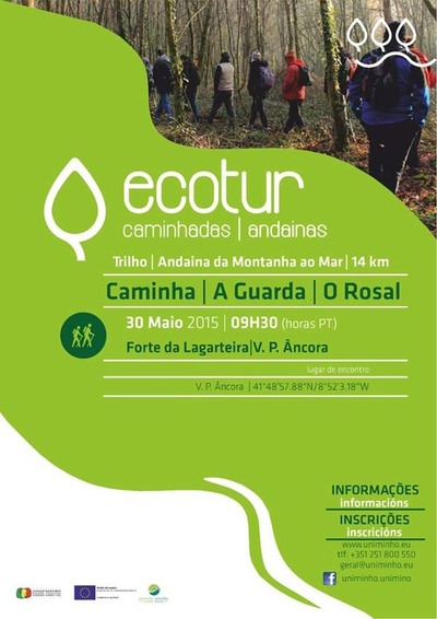 -UNIMIHO- ORGANIZA UNHA ANDAINA QUE PERCORRER A VILA DE CAMINHA, A GUARDA E O ROSAL