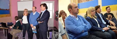 A CANDIDATA DO PP DE A GUARDA CONCHI ORTEGA REUNUSE CON ASOCIACINS DEPORTIVAS, CULTURAIS E DE ASUNTOS SOCIAIS
