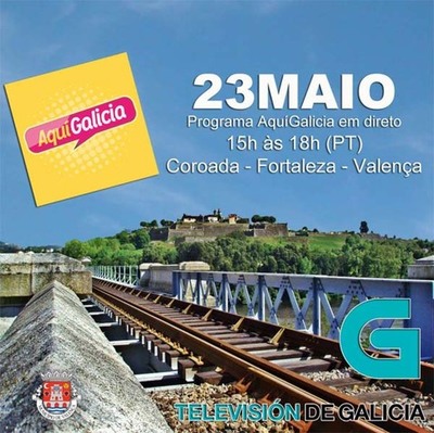 VALENA EM DIRETO NA TVG  FORTALEZA DE VALENA PALCO DO AQUIGALICIA