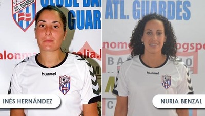 EL MECALIA ATL. GUARDS RENUEVA A LAS JUGADORAS INS HERNNDEZ Y NURIA BENZAL