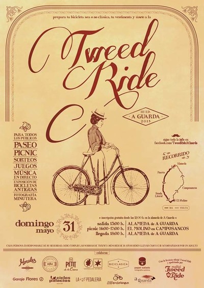 A GUARDA ACOGE ESTE DOMINGO UNA NUEVA TWEED RIDE