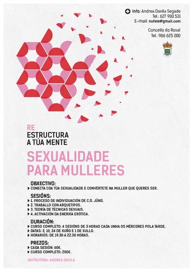 CURSO DE SEXUALIDADE PARA MULLERES NO ROSAL