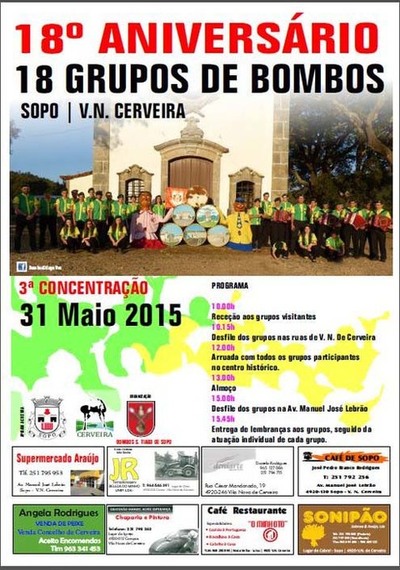 BOMBOS DE SOPO CELEBRAM ANIVERSRIO COM MUITA TRADIO