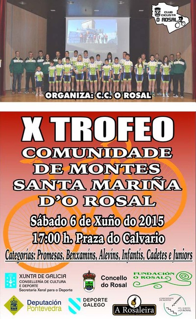 X TROFEO COMUNIDADE DE MONTES DE SANTA MARI�A O 6 DE XU�O NA PRAZA DO CALVARIO DO ROSAL