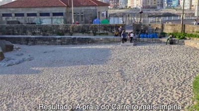 LIMPEZA DA PRAIA DO CARREIRO DE A GUARDA