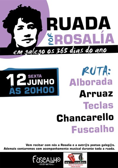 RUADA POR ROSALA O 12 DE XUO NA GUARDA