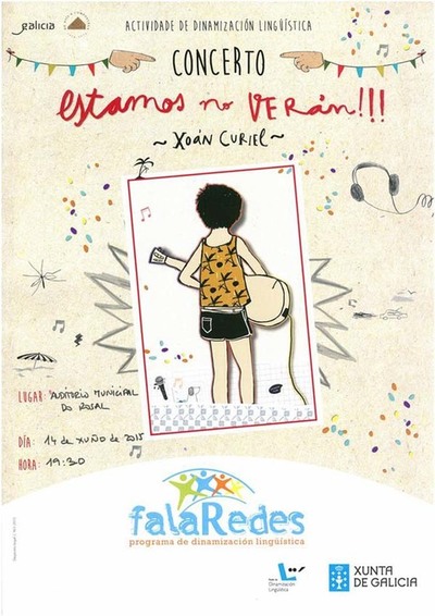 CONCERTO DE XON CURIEL E SON+D2 ESTE DOMINGO NO AUDITORIO MUNICIPAL DO ROSAL