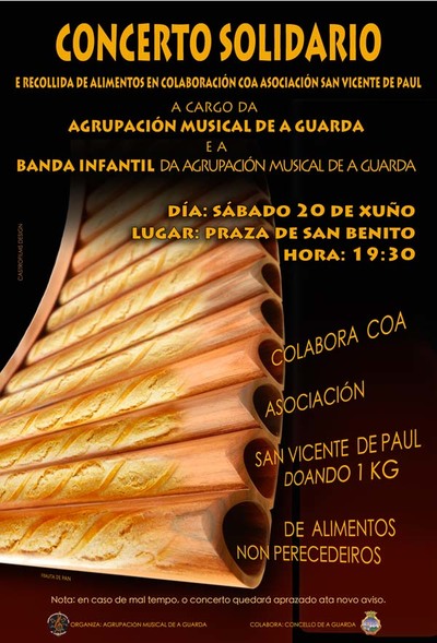 CONCERTO SOLIDARIO O 20 DE XUO NA GUARDA