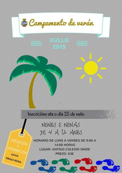 O CONCELLO DA GUARDA ABRE O PRAZO DE INSCRICIN PARA PARTICIPAR NO CAMPAMENTO URBANO