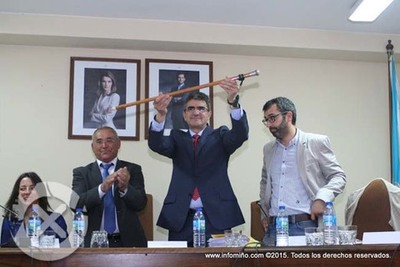 ANTONIO LOMBA TOMA POSESIN COMO ALCALDE DE A GUARDA