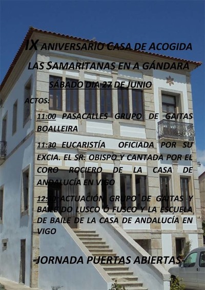 IX ANIVERSARIO DE LA CASA DE ACOGIDA DE MUJERES DE A GNDARA EN A GUARDA