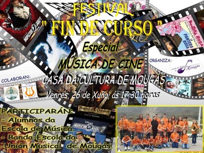 FESTIVAL FIN DE CURSO ESCOLA DE MSICA DA BANDA UNIN MUSICAL DE MOUGS