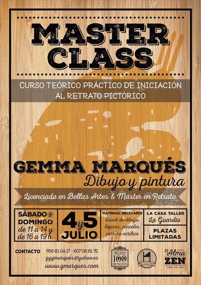 MASTER CLASS DE GEMMA MARQUS EN A GUARDA