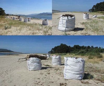 O CONCELLO DA GUARDA LIMPA AS SAS PRAIAS