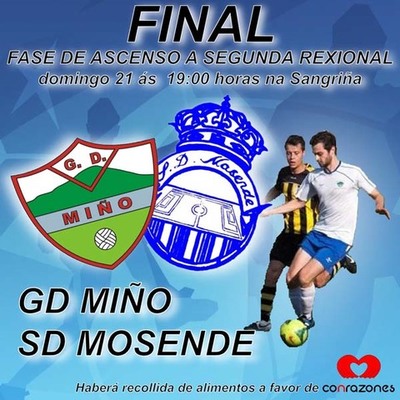 O GD MIO SE XOGA O ASCENSO ESTE DOMINGO NA SANGRIA