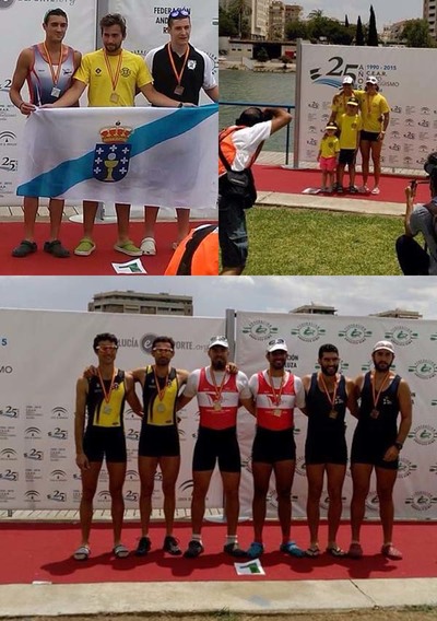 ROBALEIRA SE LLEVA 3 MEDALLAS EN EL CAMPEONATO DE ESPAA DE BANCO MVIL