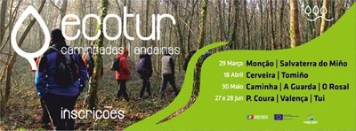 UNIMIO ORGANIZA ESTA FIN DE SEMANA DAS ANDAINAS POR -TERRAS PROTEXIDAS- DE TUI, PAREDES DE COURA E VALENA 