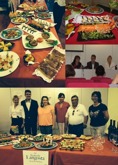 O VENRES 26 DE XUO DE 2015 TIVO LUGAR NO BARCO DE VALDEORRAS A PRESENTACIN OFICIAL DA XXV FESTA DA LANGOSTA E DA COCIA MARIEIRA