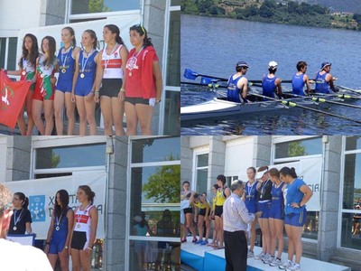 CLUB REMO MIO TUI, OBTIENE CINCO OROS EN EL CAMPEONATO GALLEGO DE ALEVINES INFANTILES Y CADETES