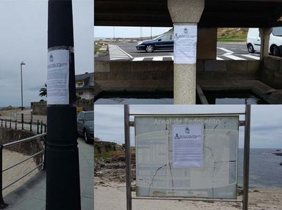 O BNG ENSUCIA O MOBILIARIO PBLICO NA GUARDA