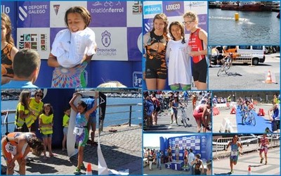 NOVO TRIUNFO DA GUARDESA ELSA PENA NA SEGUNDA PROBA DE TRIATLN DE MENORES CELEBRADA EN FERROL