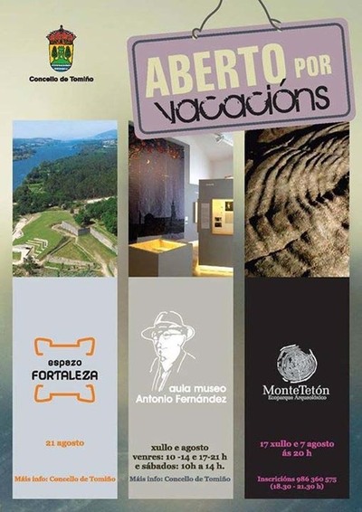 O CONCELLO DE TOMIO PROMOCIONA O PATRIMONIO CULTURAL CON VISITAS GUIADAS A FORTALEZA DE SAN LOURENZO DE GOIN, OS PETROGRIFOS DO MONTE TETN E AULA MUSEO ANTONIO FERNNDEZ