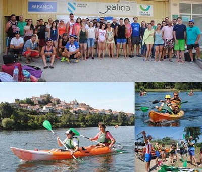 EL KAYAK TUDENSE CALIENTA MOTORES PARA EL DESCENSO DEL MIO