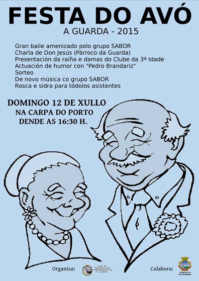 O CONCELLO DA GUARDA PREPARA PARA ESTE DOMINGO UNHA -FESTA DO AV- CON MOITO BAILE E RISAS ASEGURADAS