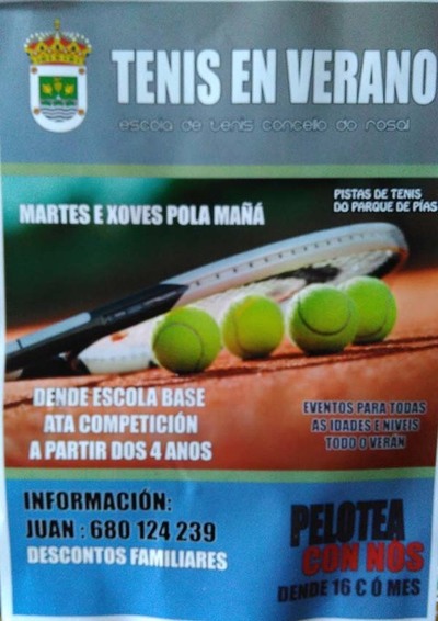 TENIS EN VERANO O ROSAL 2015