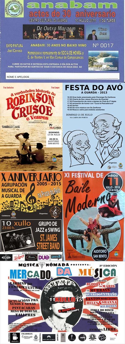 FIN DE SEMANA REPLETO DE MSICA, BAILE E TEATRO NA GUARDA