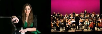 LA ORQUESTRA ARTE SINFNICA DE VIANA DO CASTELO Y LA PIANISTA ANDREA GONZLEZ INAUGURARN EL FESTIVAL IKFEM DIRIGIDOS POR JAVIER VICEIRO