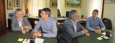 O ALCALDE DA GUARDA, ANTONIO LOMBA, RECIBIU NO CONCELLO O DELEGADO TERRITORIAL DA XUNTA EN PONTEVEDRA, JOS MANUEL CORES TOURS
