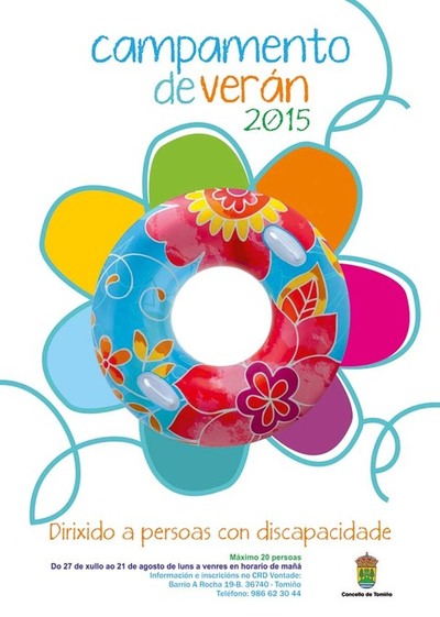 O CONCELLO DE TOMIO ORGANIZA UN CAMPAMENTO DE VERN PARA PERSOAS CON DISCAPACIDADE