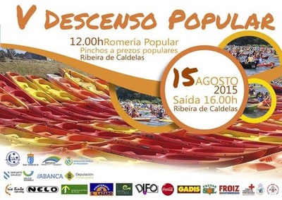 V DESCENSO DEL MIO EL 15 DE AGOSTO DE 2015