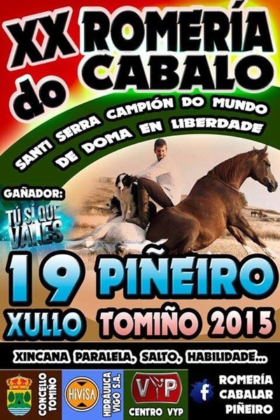 XX ROMERA DO CABALO ESTE DOMINGO EN PIEIRO-TOMIO