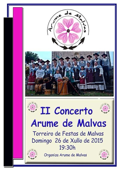 II CONCERTO ARUME DE MALVAS O 26 DE XULLO