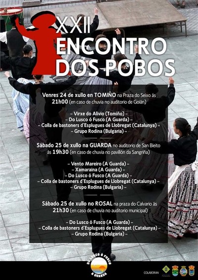 XXII ENCONTRO DOS POBOS O 24 E 25 DE XULLO DE 2015