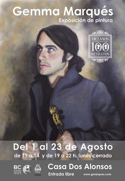 GEMMA MARQUS EXPONE EN LA CASA DE LOS ALONSO DE A GUARDA