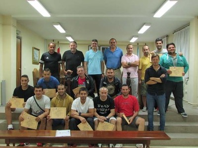 CLAUSURA DO CURSO FEDERATIVO DE MONITOR DE FTBOL BASE CELEBRADO NO CONCELLO DA GUARDA