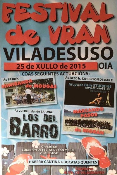FESTIVAL DE VERAN O 25 DE XULLO EN VILADESUSO-OIA