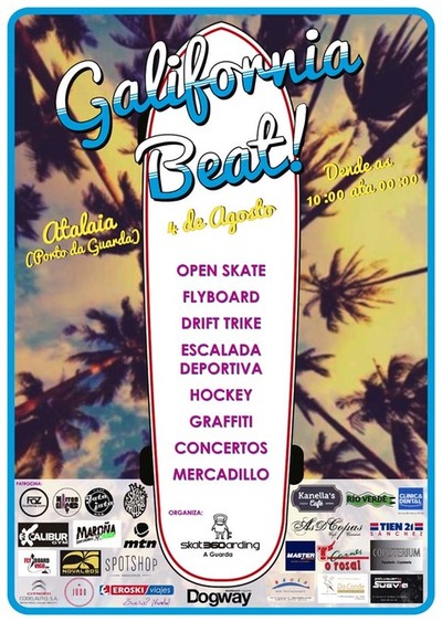 A GUARDA ACOGE EL EVENTO -GALIFORNIA BEAT- EL 4 DE AGOSTO